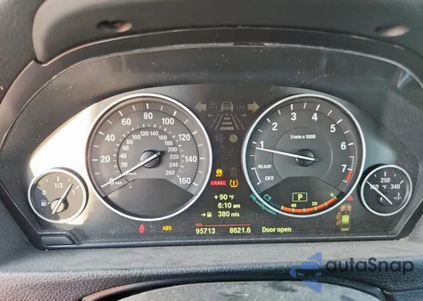 2013 BMW 328 I z USA, uszkodzony, nr VIN WBA3A5C54DF603340